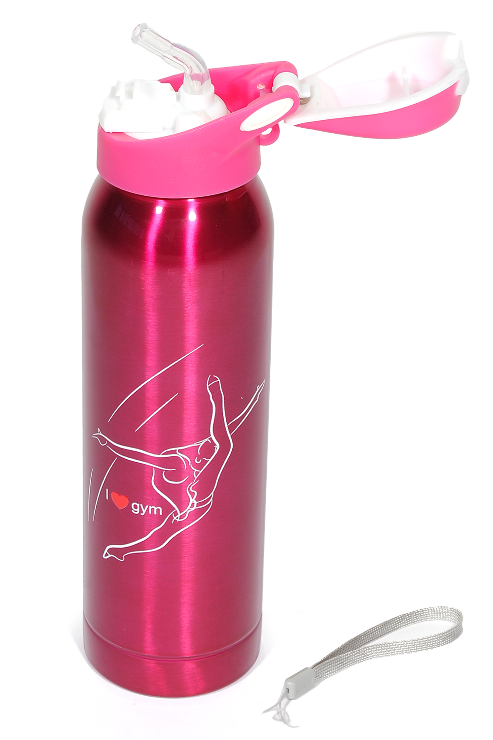 Girardi I Love Gymnastics Water Bottle