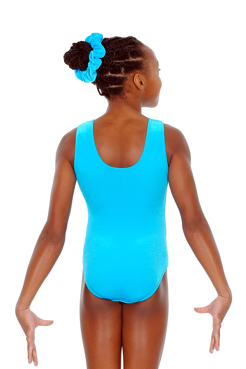 Panache Butterfly Motif Sleeveless Gymnastics Leotard