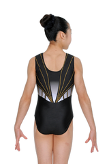 Justaucorps de gymnastique sans manches Onyx