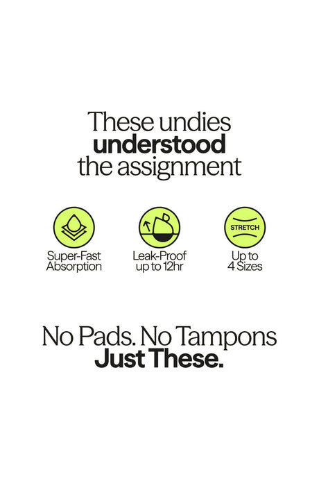 Wuka Seamless Thong Light Flow Period Pants