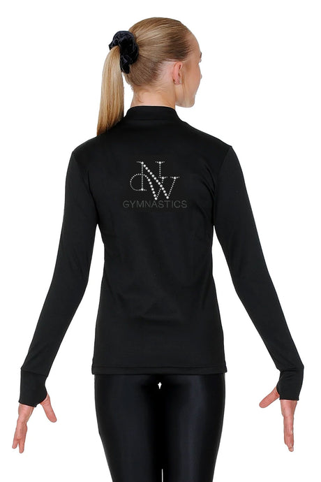 Girls Gymnast Zip Jacket - North West Region WAG