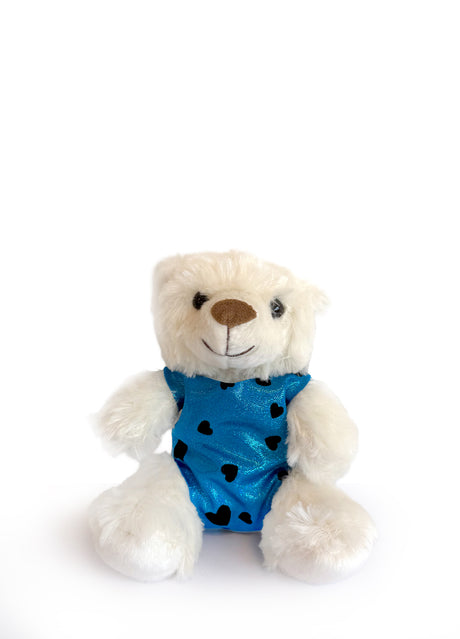 Le petit ours en peluche The Zone avec mini justaucorps de gymnastique