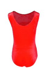 Tiara Crystal Motif Sleeveless Gymnastics Leotard