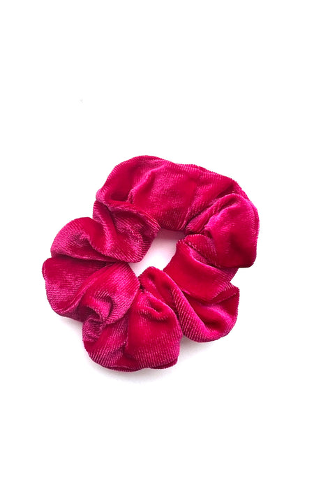 Small Velour Hair Scrunchie