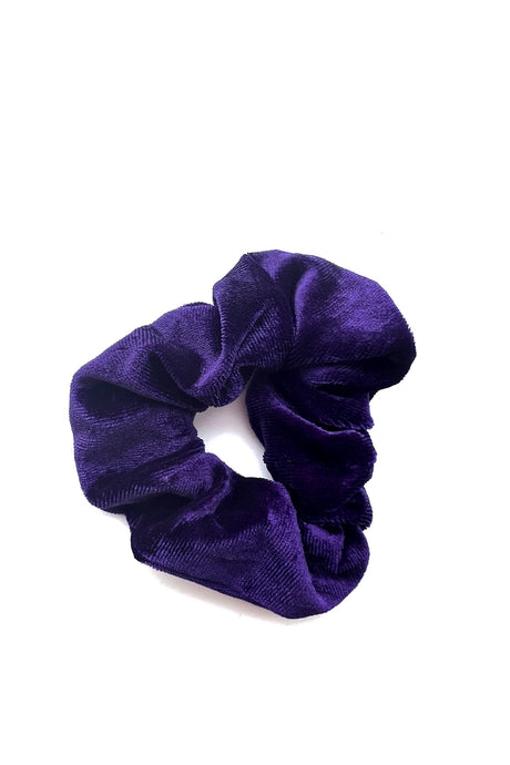 Small Velour Hair Scrunchie