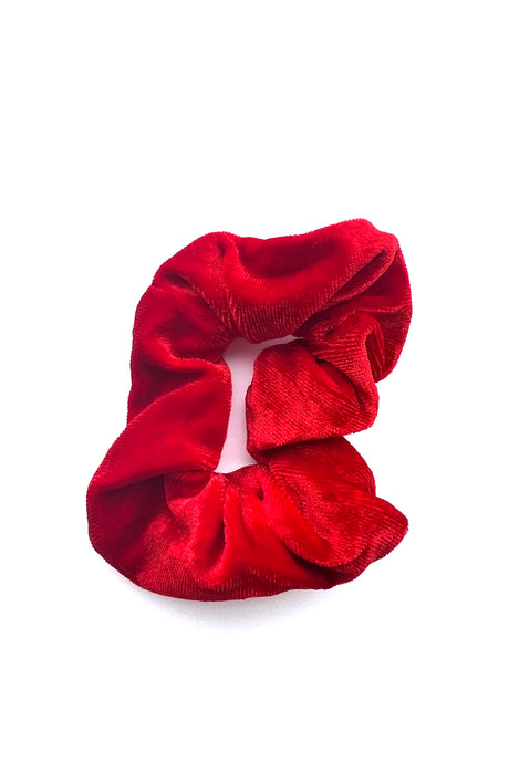 Small Velour Hair Scrunchie