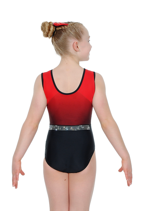 Inspire Sublimated Mesh Sleeveless Leotard
